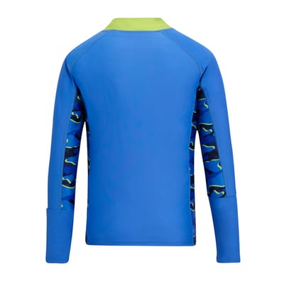 Regatta Meisjes Hoku II Camo Zwemtop (Sonisch Blauw)