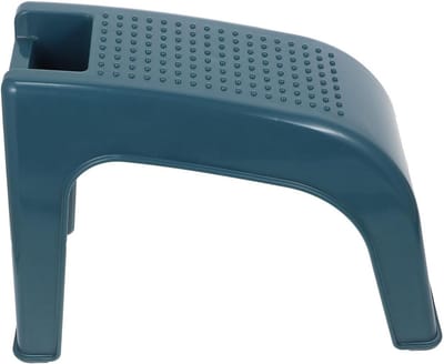 Pedicure Kruk - Voetenbankje - Voetverzorging Thuis - Antislip Oppervlak - 37x28cm - Groen
