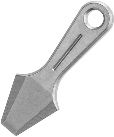 Dailygoods- Koevoet Hoogwaardig Titanium - EDC Koevoet - Sleutelhanger Koevoet - Lichtgewicht - Antislip - Comfortabel Oppervlak - Multitool