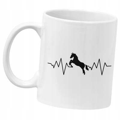 Keramische Mok met Paardenprint - Origineel Cadeau