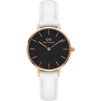 Daniel Wellington DW Watch Petite Bondi Black Rose Gold 32mm