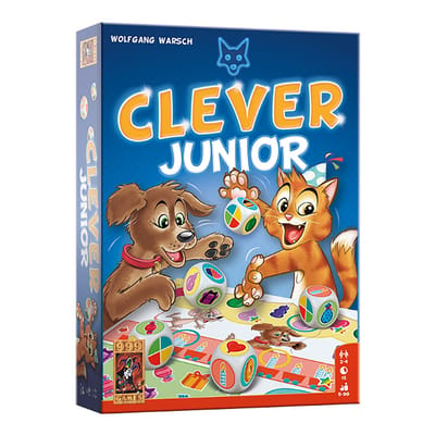 999 Games Clever Junior Bord- & kaartspellen Bordspellen Reisspellen