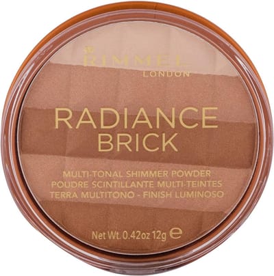 Rimmel - Radiance Brick Bronzer - Pudrový bronzer 12 g 001 Light -