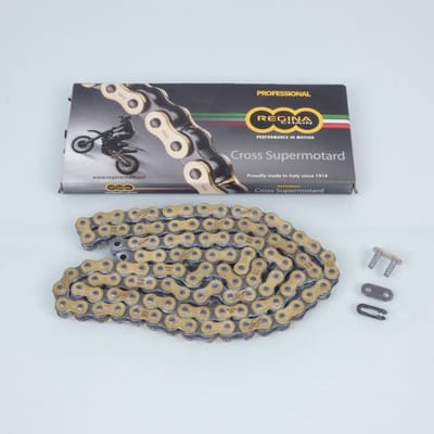 regina transmissie ketting voor aprilia 125 rx motorfiets 1989 tot 1990 niet 520 108 schakels nieuw