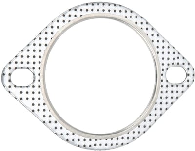 Dailygoods- Uitlaatpakking Geperforeerd Staal - Universeel - 3in/76mm - Flens - Vervanging - Totale Lengte 13 cm - Uitlaatflens
