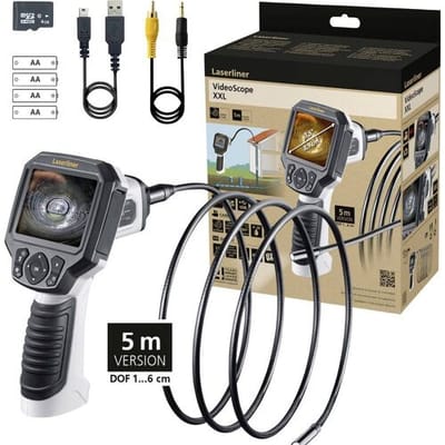 Laserliner 082.115E Inspectiecamera Sonde-Ø: 9 mm Sondelengte: 5 m