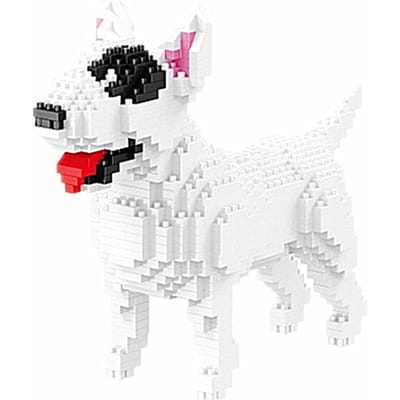 Gesimuleerde Hond Huisdier Assemblage Speelgoed Creatieve DIY Bouwstenen Kindgericht Leren Begeleidende Cadeaus Volwassen Stressverlichtende Spelletjes No box