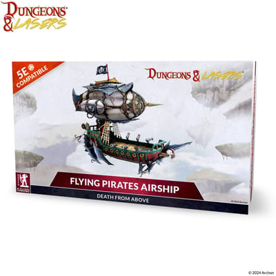 Dungeons & Lasers Deuslair: Flying Pirates Airship