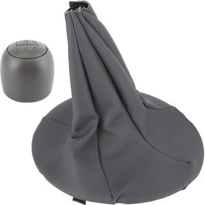 Dailygoods- Pookknop 5 Versnellingen - Pookknop Universeel - Versnellingspook Hoes - Autopookknop - Luxe Stijl - Eenvoudige Installatie