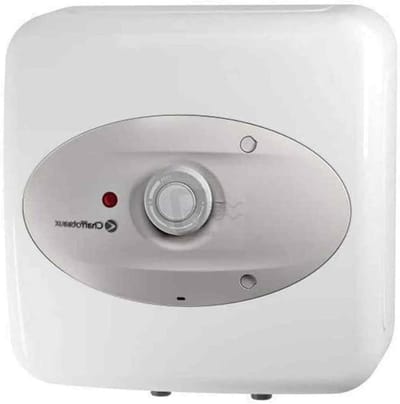 Elektrische Boiler - Doorstroomboiler Warmwater - Direct Warm Water - Compact Vierkant Design - 10 Liter - Wit
