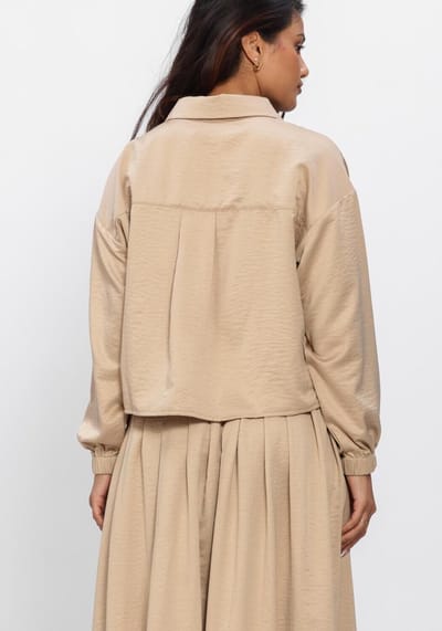 Ruby Tuesday Cameli Dames - Topjes - Beige - Maat 34