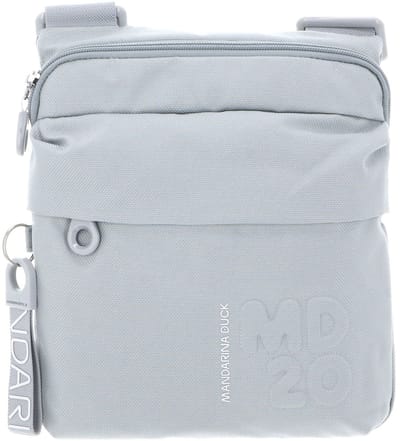 MANDARINA DUCK schoudertas MD20 Small Crossover Pearl Lichtgrijs