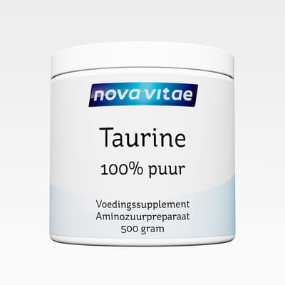 Nova Vitae - Taurine - Poeder - 100% Puur en Zuiver - 500 gram
