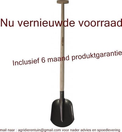 Hendrik Jan Bats 000 - Met 100 cm essenhouten steel