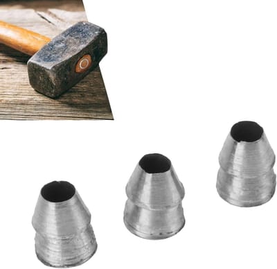 Ronde Handgreep Wedges voor Bijlen, 20 Stuks Gepolijste Stalen Wedges voor Bijlen, Klauwhamers en Slegers (Diameter 10mm)