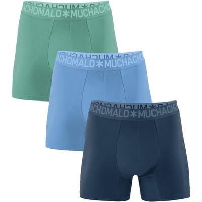 Muchachomalo Heren Boxershorts – 3 Pack Bamboe – Zacht Ondergoed – Maat S - Mannen Bamboo Onderbroeken