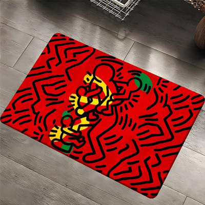 K-KeithsS H-Haring Kamer Matten Antislip Absorberen Water Lange Strook Kussen Slaapkamer Mat Huishoudelijke Tapijten 40x60 cm