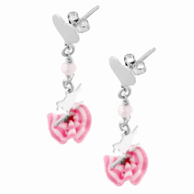 Orphelia 'Cute' Kinder 925 Sterling Zilveren Dangle Oorbellen - Zilver ZO-7133