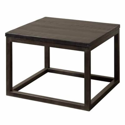 Tower Living - Paterno bijzettafel vierkant - 60 cm - zwart
