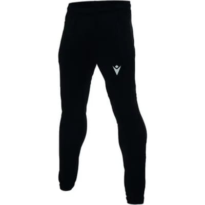Macron Nepri Hero Polyesterbroek Kinderen - Zwart / Wit | Maat: 11-12 Y