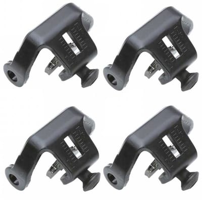Ht Components T2-sx Plaat Voor Het Bevestigen Van Schoenplaatjes Zilver