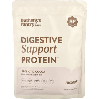 Bethany's Pantry, Spijsverteringsondersteunend Eiwit™, Probiotische Cacao, 450G (15,87 Oz)