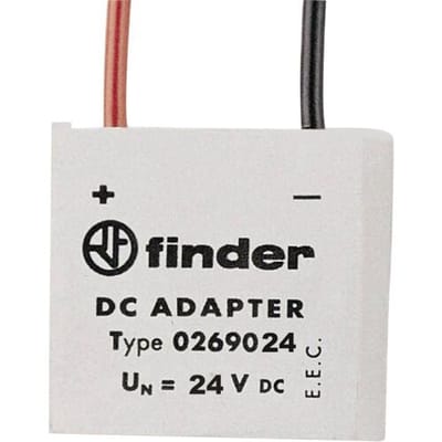 Adapter 026.9.024 24 V/DC 1 stuk(s) Finder 026.9.024 Piece