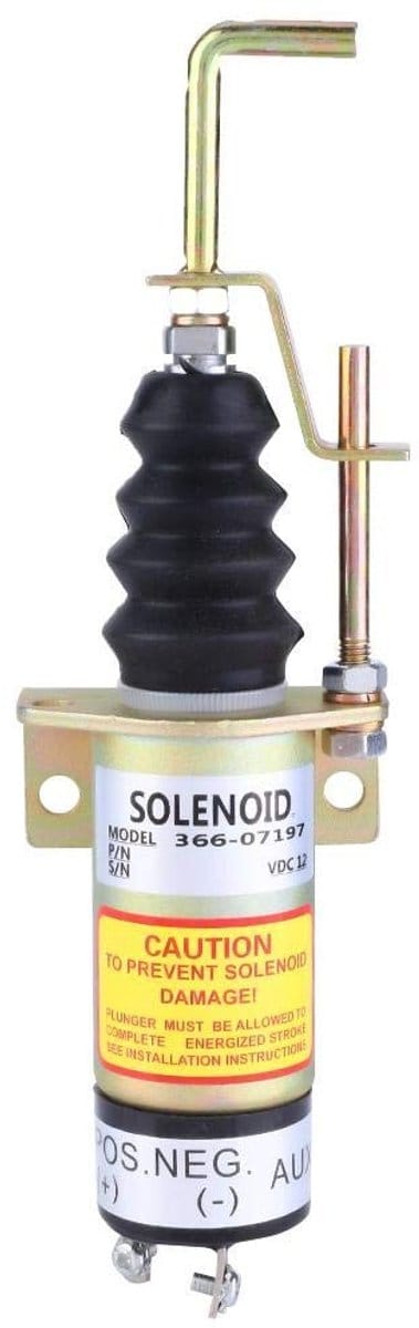 Store_9 - 12V Electric Generator - Solenoidklep - Hoogwaardige kwaliteit - Geschikt voor generator - Duurzaam en veilig - Vervangingsonderdeel voor...