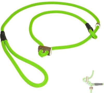 Mystique moxon jachtlijn met Dubbele Stop 8 mm - 180 cm Neon Groen