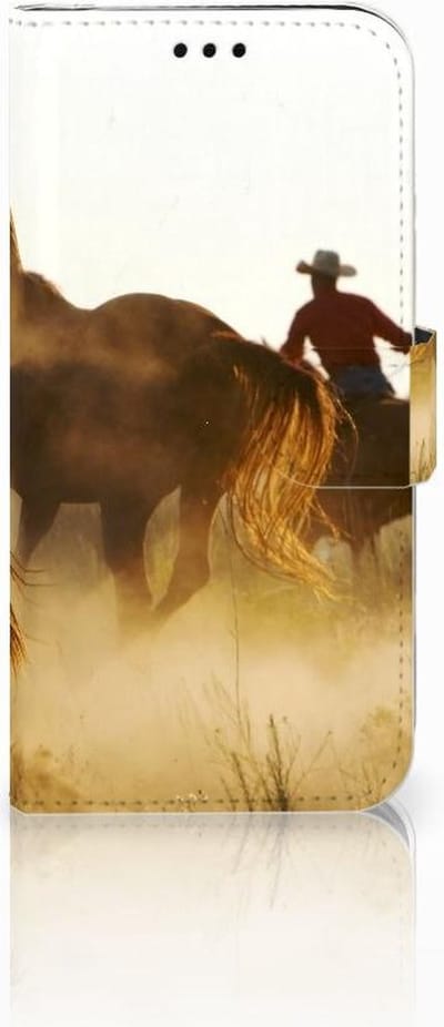 Samsung Galaxy J5 2017 Telefoonhoesje met Pasjes Design Cowboy