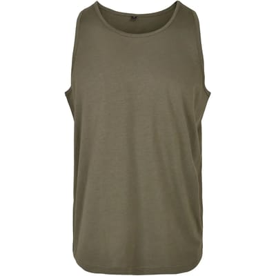 Build your Brand Basic Tank BYBB011 - OLIVE - XS