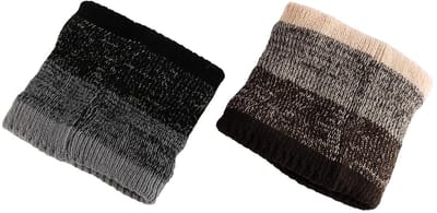 Dailygoods- Halsdoek Warm - Fleece Nekwarmer - Gebreid - Gezichtshanddoek - Muts - Elegant Ontwerp