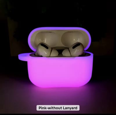 AirPods 3 Glow in the Roze Siliconen Hoesje – Beschermcase