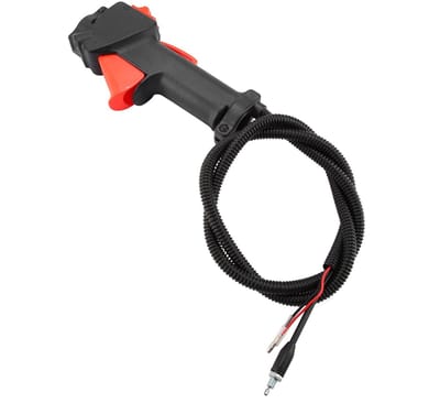 Allecto - Trimmer Throttle Lever Switch 26mm - Hoogwaardige Vervangingsschakelaar voor Grastrimmer