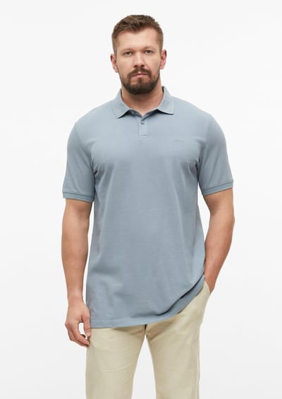 s.Oliver - male - Katoenen piqué polo