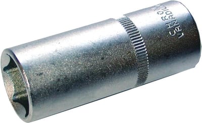 SW-Stahl 05430-10.0SB inzetstuk, 6,3 mm (1/4") aandrijving, sleutelwijdte 10 mm, zeskant, van chroom-vanadiumstaal, extra diepe uitvoering