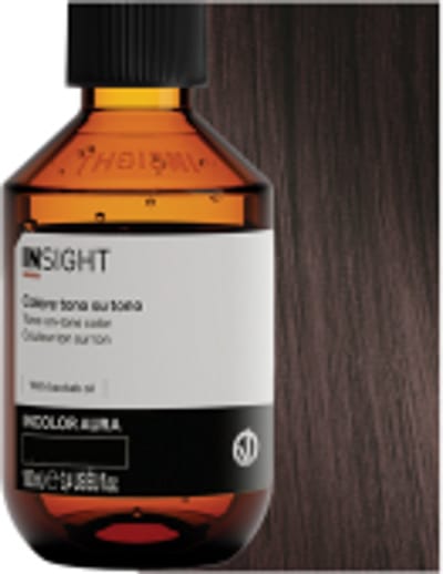 INC160-5.05 INCOLOR AURA "toon-op-toon" haarkleurmiddel 100 ml - TABAKBLADEREN