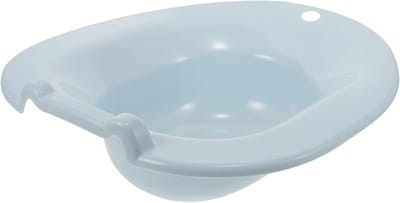 Zitbad Toilet - Persoonlijke Hygiëne - Herstel Na Bevalling - Veelzijdig Ontwerp - 39x36x12.5cm - Blauw