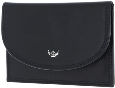 Golden Head Leren kaarthouder Polo RFID Protect Kartenetui 4445 Schwarz zwart