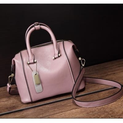 Mode Nouveau Sac pour Femmes Motif Litchi Sac Oreiller Tendance Simple Bandoulière Simple Petit Sac Couleur Unie Sac à Main