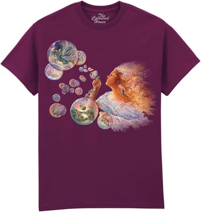 Bubble Flower The Coloured House T-shirt XXL