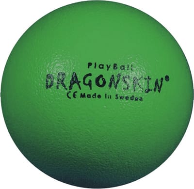 Dragonskin - Foambal - 18 cm - 130 gram - Groen - Trefbal