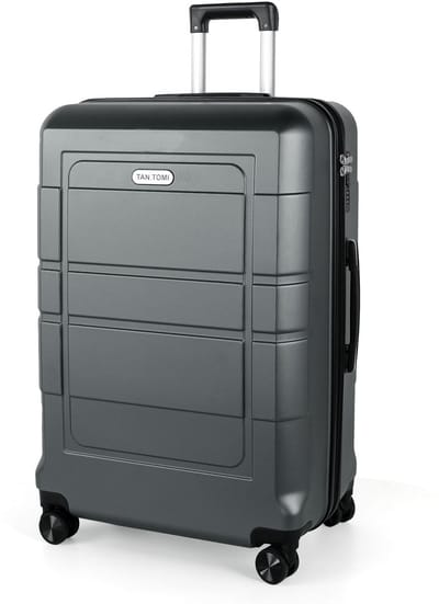 TAN.TOMI Reiskoffer 95L - Harde Koffer - Handbagage & Ruimbagage - Trolley Koffer met 4 Wielen en Cijferslot - Lichtgewicht & Stevig