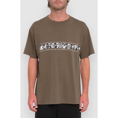 Volcom Skate Vitals Remy 2 T-Shirt bruin