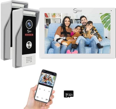 1080P Video Deurbel Camera met 7 inch Touchscreen en Infrarood Nachtzicht