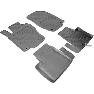 NORM Liners | Tapis De Sol En Caoutchouc TPE Toutes Saisones Pour Mercedes GL X164 2006-2012 noir