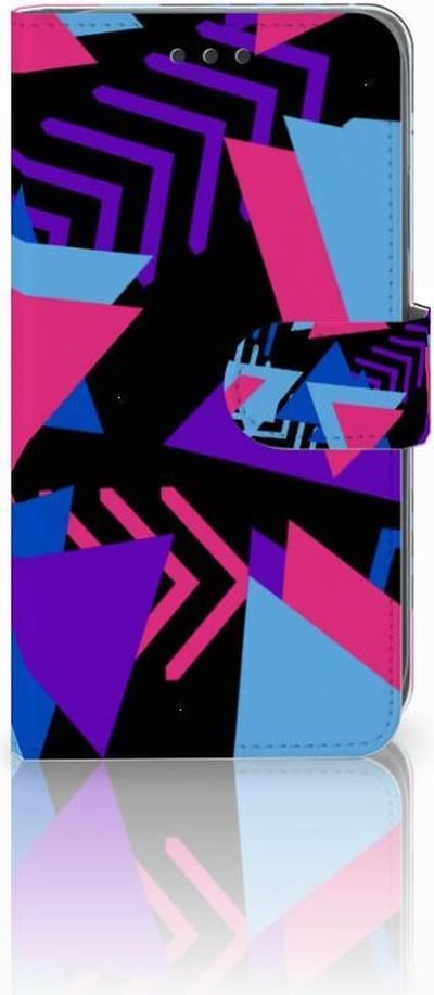 Apple iPhone Xr Book Case Funky Triangle