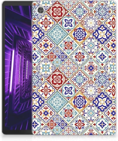 Lenovo Tab M10 Plus Tablet Back Cover Tiles Color