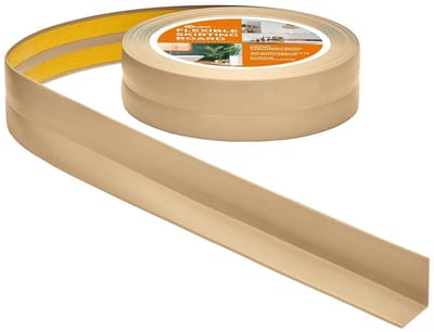 Zelfklevende Buigbare Plint 30mm PVC voor Keuken en Badkamer - Waterdichte Afwerkstrip