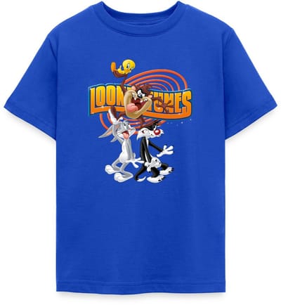 Looney Tunes Bugs Taz Tweety Sylvester T-Shirt Tiener